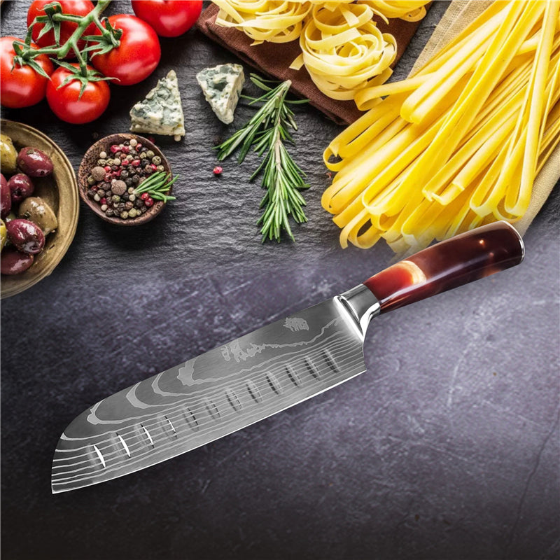 Scoria Santoku Knife